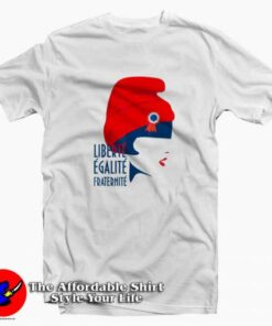 Bastille Day Liberty Equality Fraternity Unisex T-shirt On Sale Bastille Day Liberty Equality Fraternity Unisex T-shirt On Sale