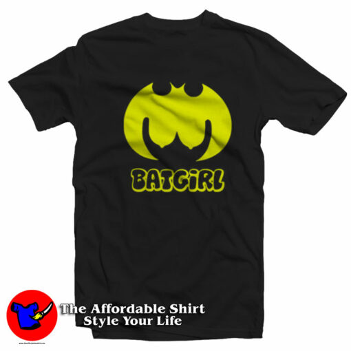 Batgril Batman Boob Logo Unisex T-Shirt On Sale