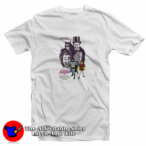 Batman 1966 Movie Poster T-Shirt