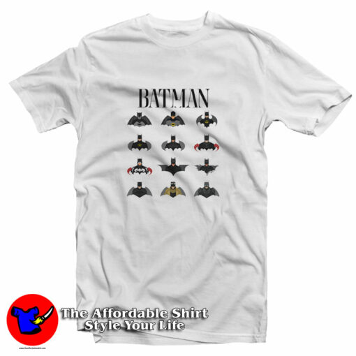 Batman Logo Evolution T-Shirt