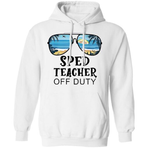 Beach summer sunglasses sped teacher off duty shirt