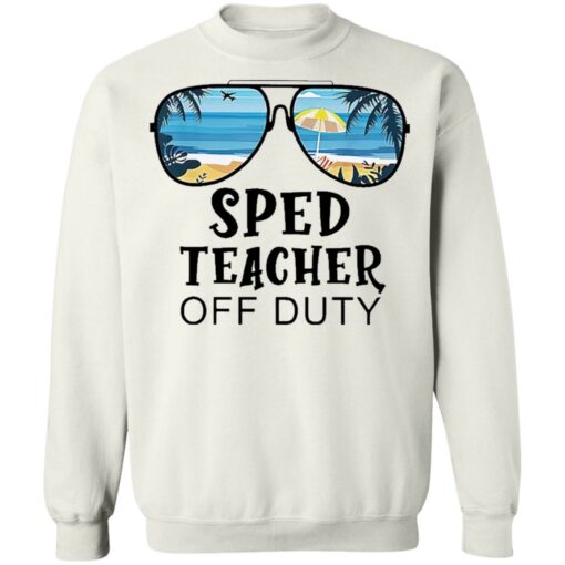 Beach summer sunglasses sped teacher off duty shirt