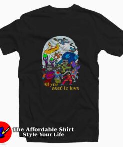 Beatles Yellow Submarine Blue Meanies T-Shirt On Sale Beatles Yellow Submarine Blue Meanies T-Shirt On Sale