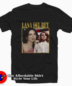 Beautiful Lana Del Rey Pop Singer Vintage T-shirt On Sale Beautiful Lana Del Rey Pop Singer Vintage T-shirt On Sale