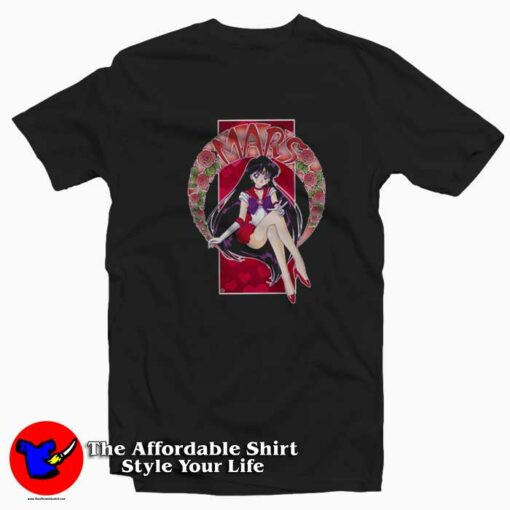 Beauty Sailor Mars Sailor Moon Unisex T-shirt On Sale