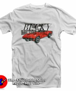 Becky New York Car Moto Guzz Graphic T-Shirt On Sale Becky New York Car Moto Guzz Graphic T-Shirt On Sale