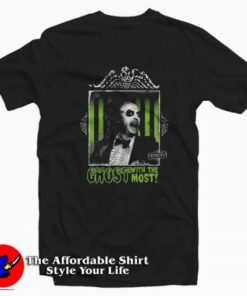 Beetlejuice Ghost With The Most Official T-shirt On Sale Beetlejuice Ghost With The Most Official T-shirt On Sale