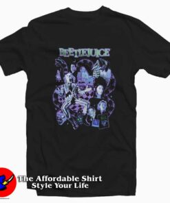 Beetlejuice Purple Tonal Poster Girls T-shirt On Sale Beetlejuice Purple Tonal Poster Girls T-shirt On Sale