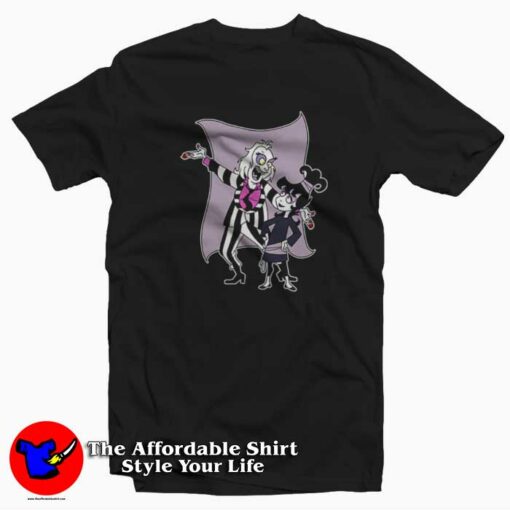 Beetlejuice Retro Cartoon Vintage Retro T-shirt On Sale