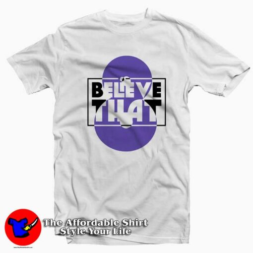 Believe That White Staple Unisex T-Shirt