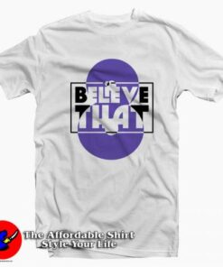 Believe That White Staple Unisex T-Shirt