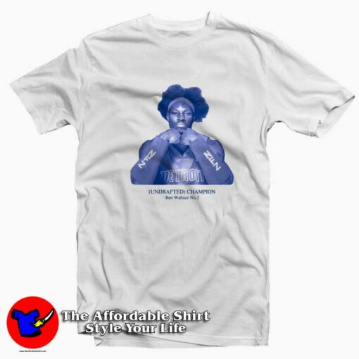 Ben Wallace World Tour Undrafted Champion T-shirt On Sale