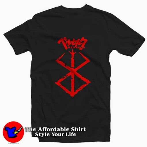 Berserk Brand of Sacrifice Graphic T-Shirt On Sale