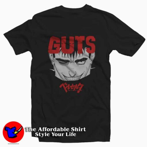 Berserk Guts Anime Fan Art Vintage Style T-Shirt  Theaffordableshirt