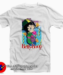 Betty Boop Vintage Artwork Unisex T Shirt On Sale 1