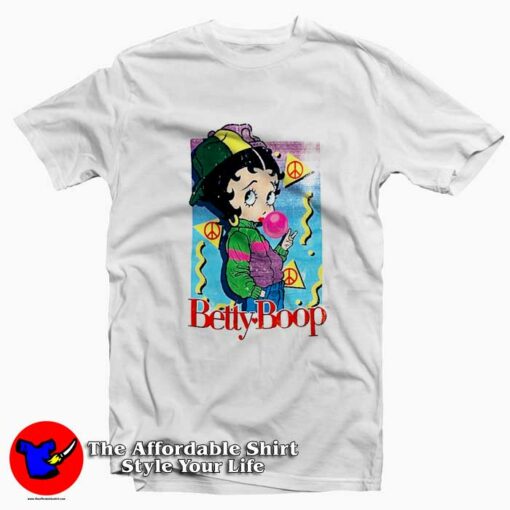 Betty Boop Vintage Artwork Unisex T-Shirt On Sale