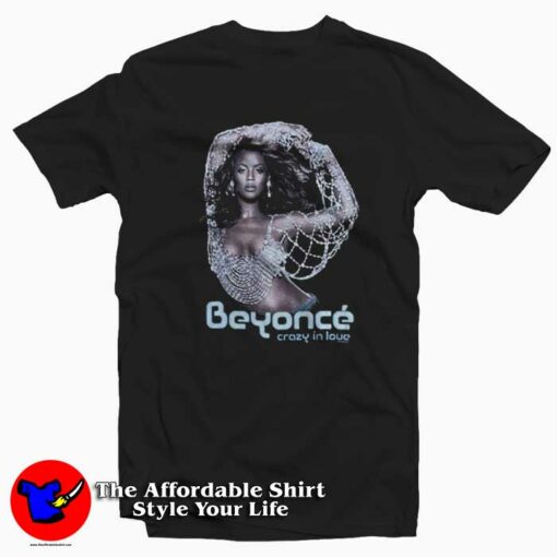 Beyonce Crazy In Love Tour Graphic T-Shirt On Sale