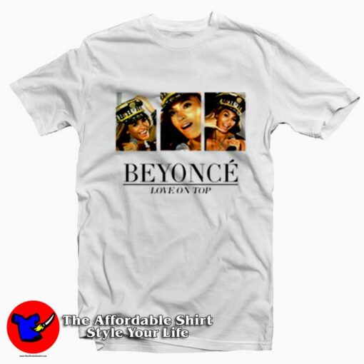 Beyonce Love On Top Vintage Graphic T-Shirt On Sale