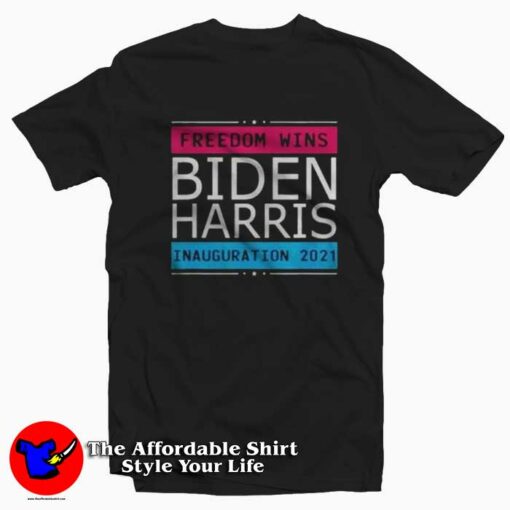 Biden Harris Inauguration Day 2021 Freedom T-shirt On Sale