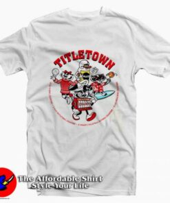 Big Cat With Titletown Barstool Graphic T-Shirt On Sale Big Cat With Titletown Barstool Graphic T-Shirt On Sale