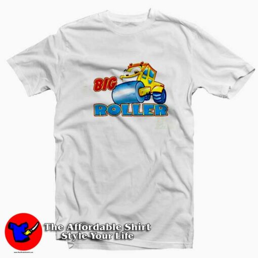 Big Roller Funny Vintage Cartooon Unisex T-shirt On Sale