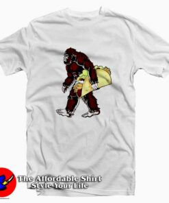 Bigfoot Funny Camping Taco Unisex T-shirt On Sale Bigfoot Funny Camping Taco Unisex T-shirt On Sale