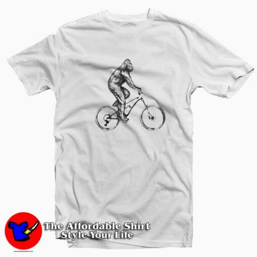 Bigfoot Mountain Bike T-Shirt For Men Or Women