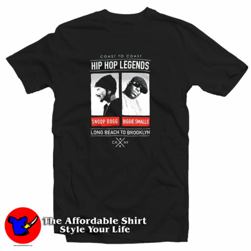 Biggie And Snoop Dogg Rapper Legend T-Shirt