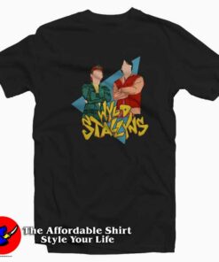Bill and Ted Wyld Stallyns Unisex T Shirt Cheap Bill and Ted Wyld Stallyns Unisex T Shirt Cheap