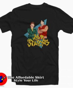 Bill and Ted Wyld Stallyns Unisex T Shirt Cheap Bill and Ted Wyld Stallyns Unisex T Shirt Cheap