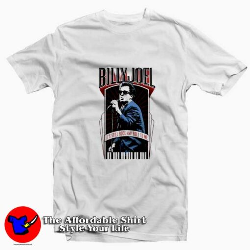 Billy Joel Still Rock and Roll To Me Vintage T-shirt On Sale