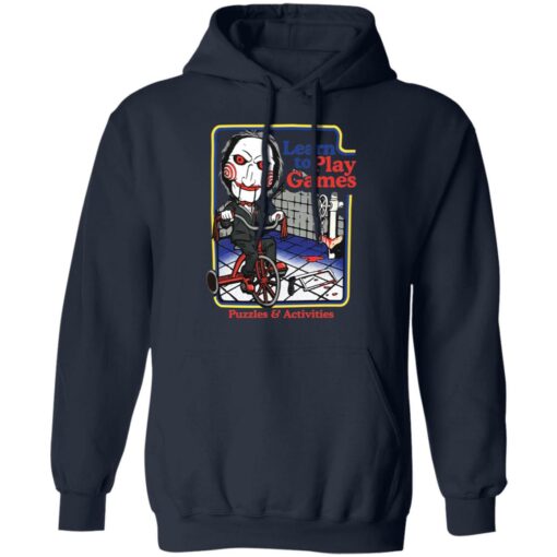 Billy the Puppet learn to play games puzzles and activities shirt