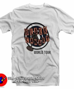 Black Canary World Tour Graphic Unisex T-Shirt On Sale Black Canary World Tour Graphic Unisex T-Shirt On Sale