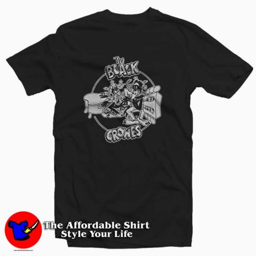 Black Crowes Rare Vintage Unisex Graphic T-shirt On Sale