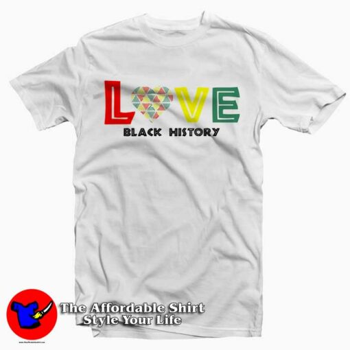 Black History Month T-Shirt Valentine Day