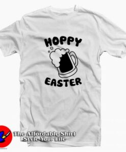 Black Hoppy Easter T-Shirt For Gift Easter Black Hoppy Easter T-Shirt For Gift Easter