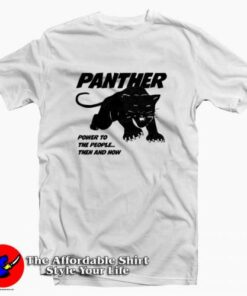 Black Panther Power To The People Unisex T-shirt Cheap Black Panther Power To The People Unisex T-shirt Cheap