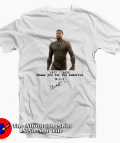Black Panther Thank You For The Memories T-shirt On Sale Black Panther Thank You For The Memories T-shirt On Sale