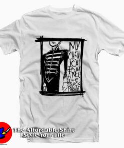 Black Parade Marching Frame Graphic Unisex T-Shirt On Sale Black Parade Marching Frame Graphic Unisex T-Shirt On Sale