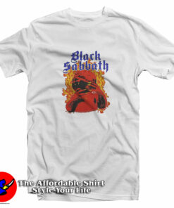 Black Sabbath 1983 Born Again Single Sided Tour T-Shirt Black Sabbath 1983 Born Again Single Sided Tour T-Shirt