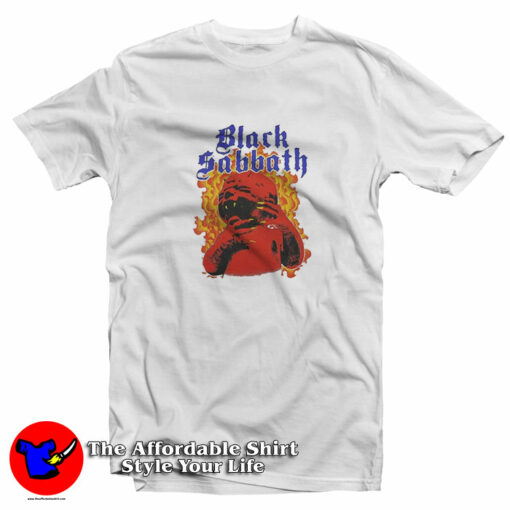 Black Sabbath 1983 Born Again Single Sided Tour T-Shirt