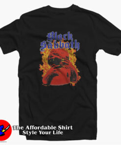 Black Sabbath Born Again Vintage Tour T-Shirt On Sale Black Sabbath Born Again Vintage Tour T-Shirt On Sale