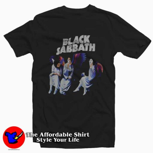 Black Sabbath Heaven And Hell Graphic T-Shirt On Sale