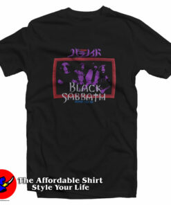 Black Sabbath Paranoid Reunion Tour Unisex T-Shirt On Sale Black Sabbath Paranoid Reunion Tour Unisex T-Shirt On Sale