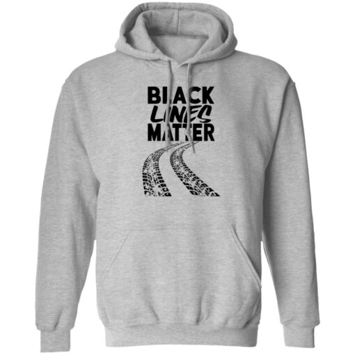 Black lines matter shirt