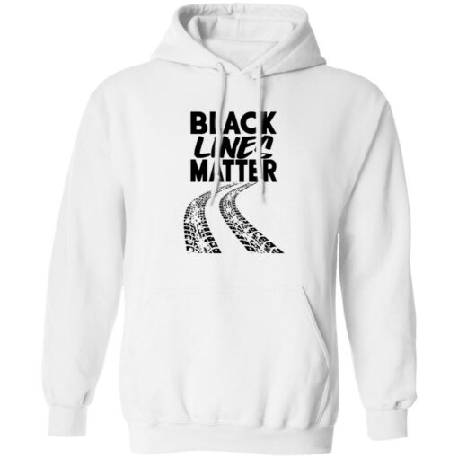 Black lines matter shirt