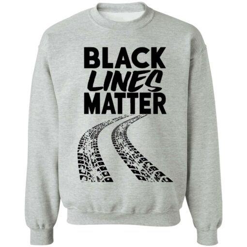 Black lines matter shirt