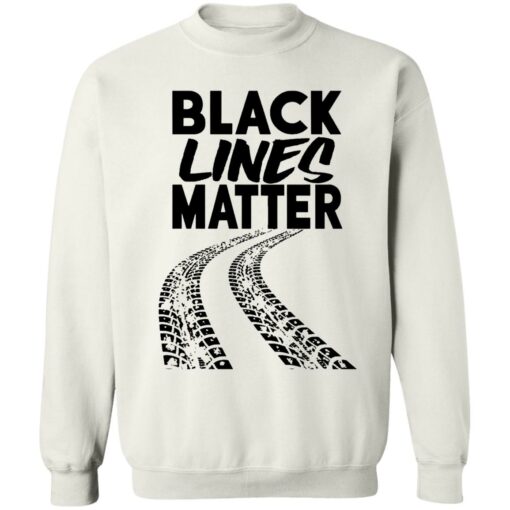 Black lines matter shirt