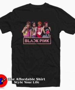 Blackpink Full Members Awesome Unisex T-shirt On Sale Blackpink Full Members Awesome Unisex T-shirt On Sale