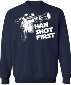 Blaster gun han shot first shirt 3 Blaster gun han shot first shirt 3